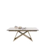 Extension Table Nelly Greige 180(40+40)x90cm A