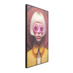 Framed Picture LED Fancy Blonde Lady 55x75cm (7)