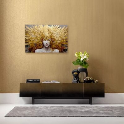 Glass Picture Celestial Muse 120x80cm (2)