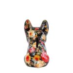 Money Box Dog Fiore Black 12cm (4)