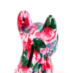 Money Box Dog Fiore Pink 12cm (10)