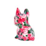 Money Box Dog Fiore Pink 12cm (8)