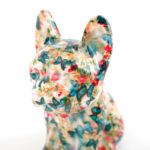 Money Box Dog Fiore White 12cm (10)