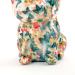 Money Box Dog Fiore White 12cm (11)