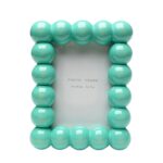 Picture Frame Bubble Turquoise 13x18cm