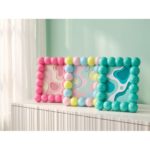 Picture Frame Bubble Turquoise 13x18cm (2)