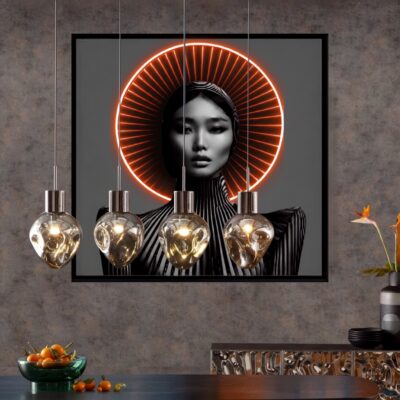 Picture Muse Geometry LED 80x80cm