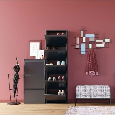 Shoe Container Caruso 3 Anthracite (MO) (2)