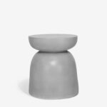 Side Table Cement Grey Ø40cm