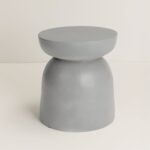 Side Table Cement Grey Ø40cm (5)