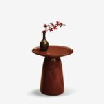 Side Table Chocolate Brown Ø36.5cm