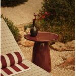 Side Table Chocolate Brown Ø36.5cm (3)