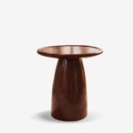 Side Table Chocolate Brown Ø36.5cm (7)