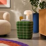 Side Table Cubix Green 33.5x33.5cm (2)