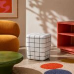 Side Table Cubix White 33.5x33.5cm (1)