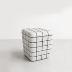Side Table Cubix White 33.5x33.5cm (4)