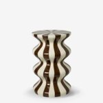 Side Table Dulce Cream Mocca Ø35cm