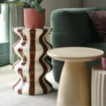 Side Table Dulce Cream Mocca Ø35cm (5)