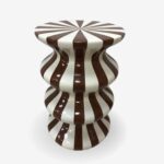 Side Table Dulce Cream Mocca Ø35cm (9)