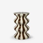 Side Table Dulce Cream Mocca Ø35cm A