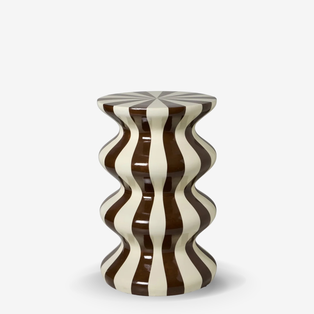 Side Table Dulce Cream Mocca Ø35cm Side Table Dulce Cream Mocca Ø35cm