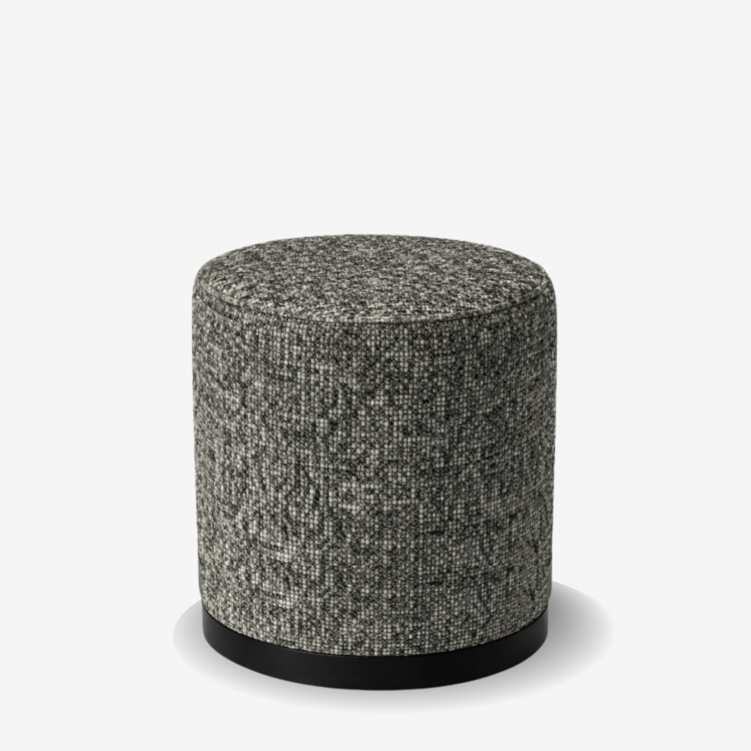 Stool Cloud BlackBeige Ø40cm A