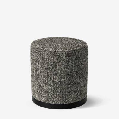 Stool Cloud Black Beige Ø40cm B