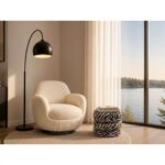 Stool Pepino Tiger Black 45x45cm (2)