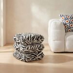Stool Pepino Tiger Black 45x45cm (3)