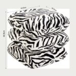 Stool Pepino Tiger Black 45x45cm (6)