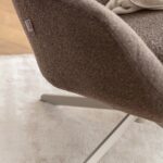 Swivel Armchair Mimi Mocca (15)