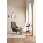 Swivel Armchair Mimi Mocca (2)