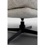Swivel Armchair + Stool Columbia (12)