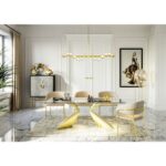 Table Gloria Gold 200x100cm (7)
